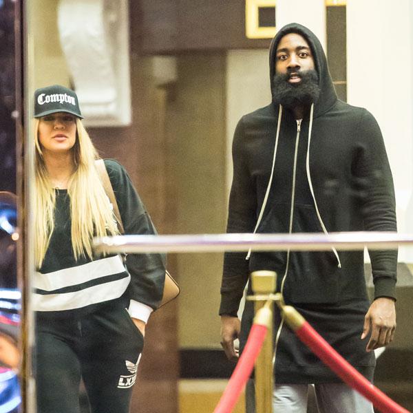 Khloe kardashian james harden1