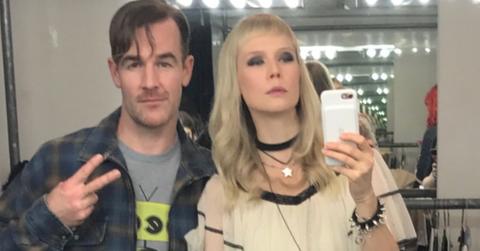 image of James van der beek and Erin fetherston