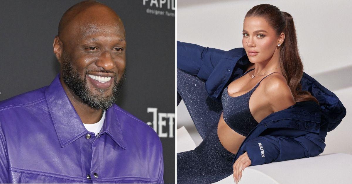 Composite photo of Lamar Odom and Khloé Kardashian