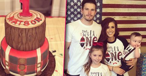 Chelsea houska instagram son watson birthday party