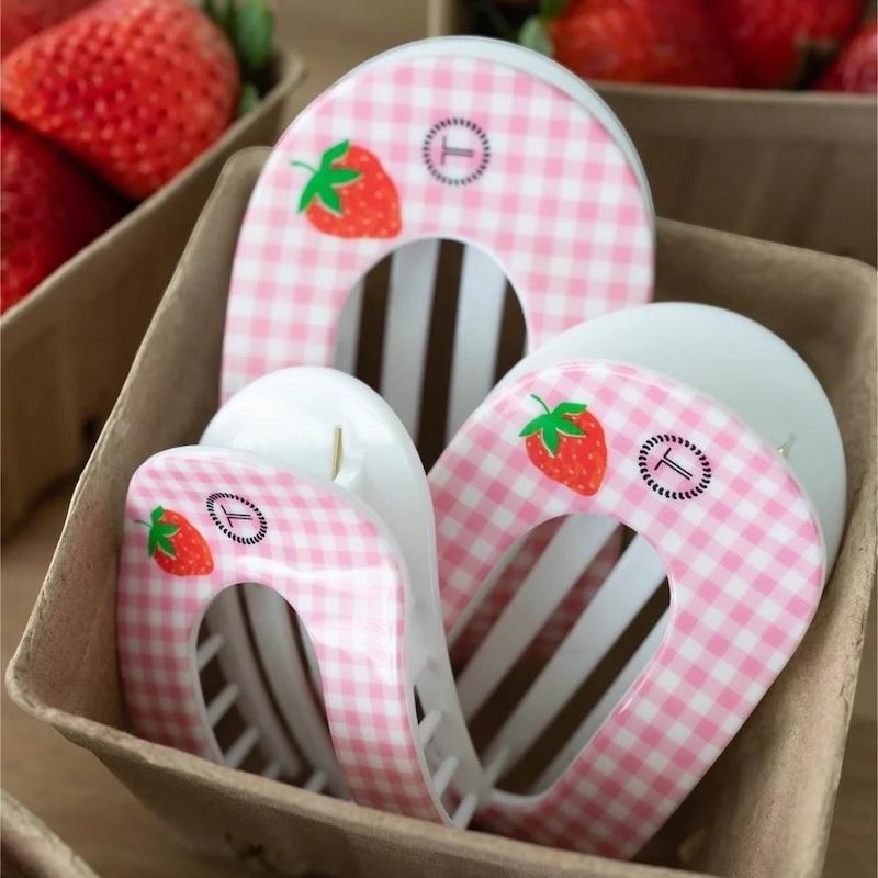 handpicked medium flat round hair clip hair clips