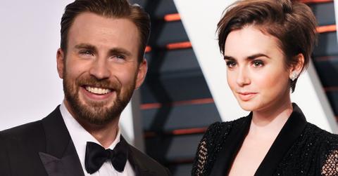 Chris evans lily collins