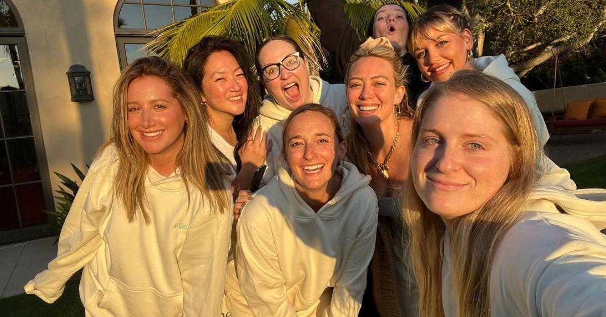 image of The ‘toxic’ mom group reportedly includes Hilary Duff, Mandy Moore and Meghan Trainor.