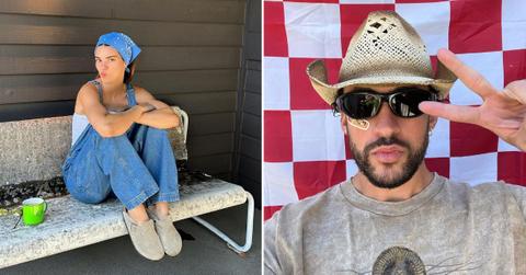 kendall jenner bad bunny romantic vacation photos