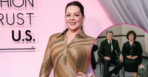 Split photo of Melissa McCarthy