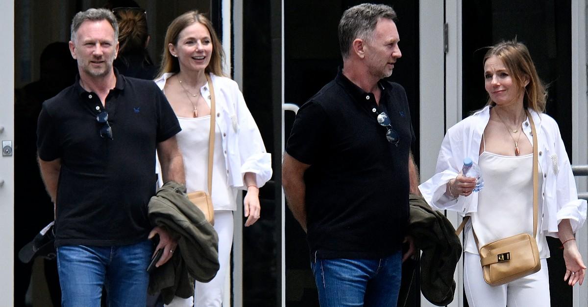 geri halliwell christian horner miami f split