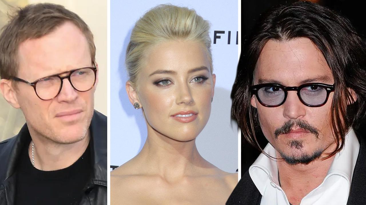 Photo of Text messages between Paul Bettany and Johnny Depp were presented during the actor's legal battle with Amber Heard.