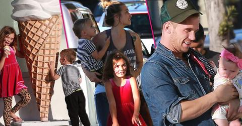 Twilight star cam gigandet ejoying family day HERO