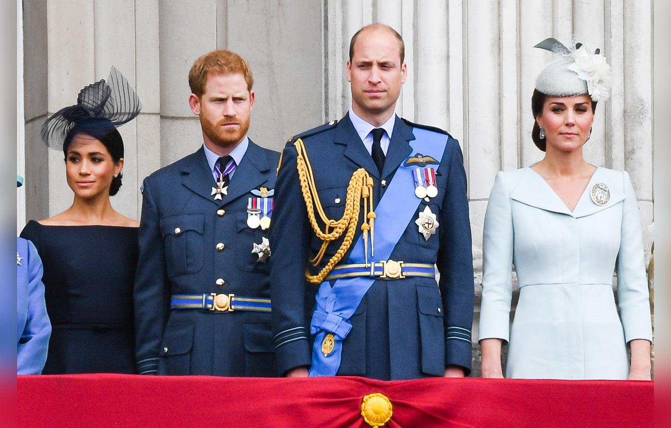 Members Of The Royal Family Attend Events To Mark The Centenary Of The RAF