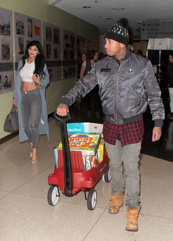 Kylie jenner tyga hospital la gear teen impact 05