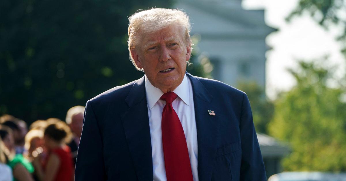 Image of Donald Trump was also trolled for appearing to 'cheat' while playing golf.