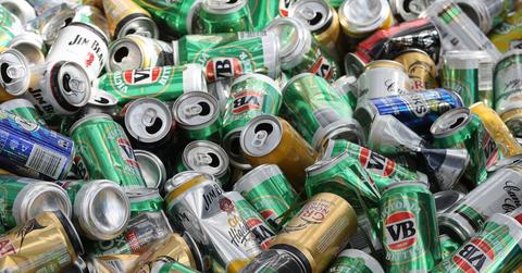 Woman drives vehicle river drinking beer 03