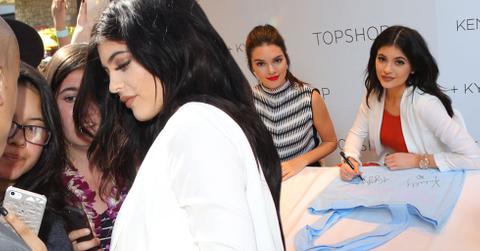 Kylie jenner disses fans topshop collection launch
