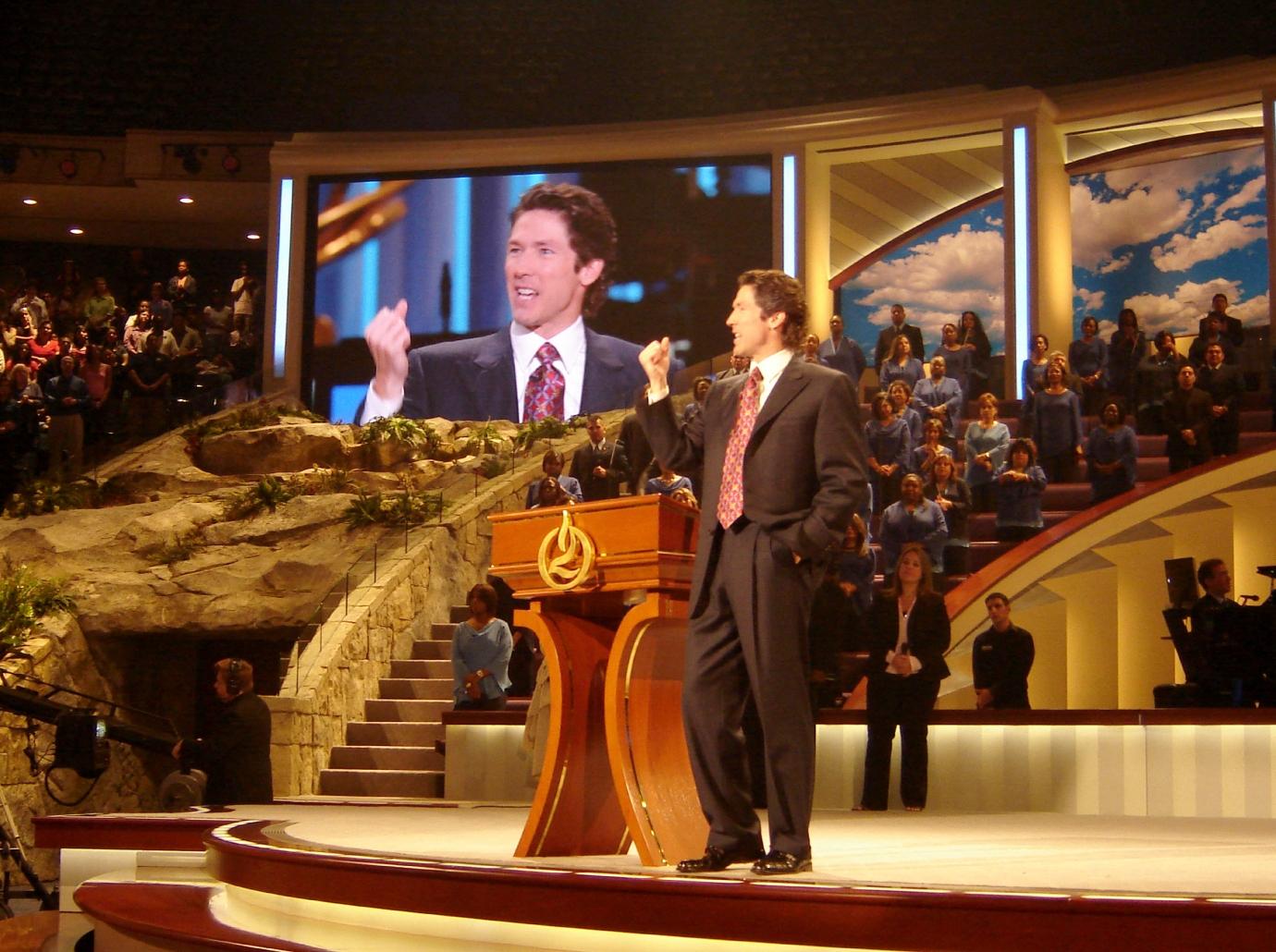 pastor joel osteen devastated lakewood church shooting evil