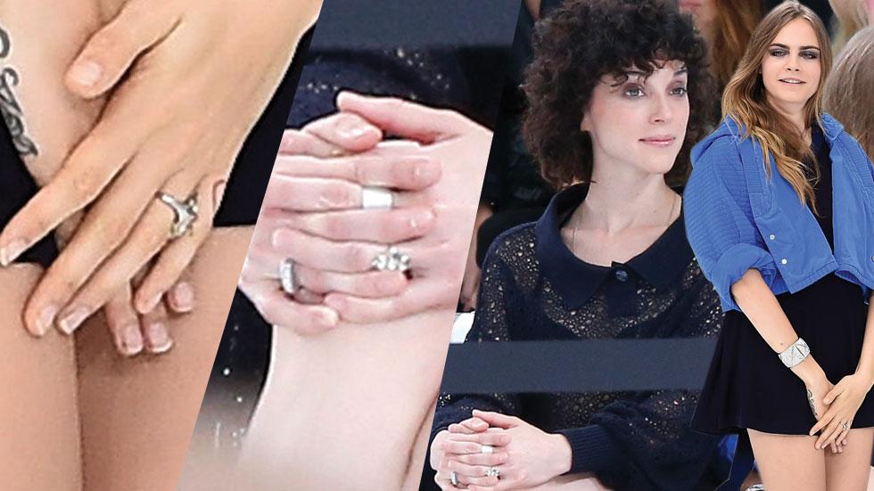 Cara delevingne annie clark engaged ring 03