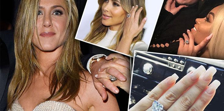 Rock It! Celebs' Most Major Rings Revealed
