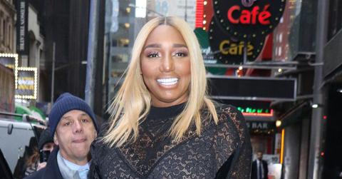 NeNe Leakes In See-Through Lace Jumpsuit