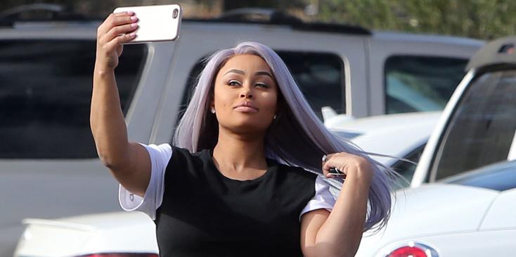 Blac Chyna is spotted out and about for the first time since giving birth to her daughter Dream with Rob Kardashian in Los Angeles, California.