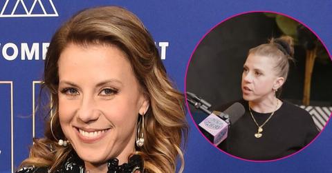 split photo of Jodie Sweetin