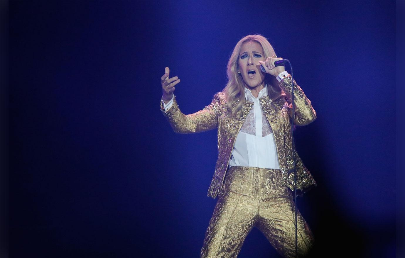 Celine Dion Performs In Auckland