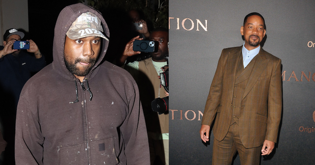 kanye west will smith spotted