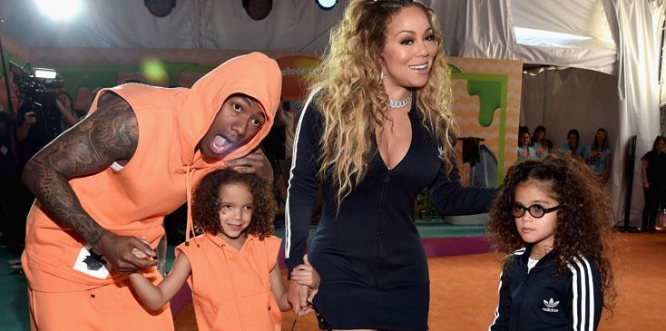 Nick cannon mariah carey match twins kids choice awards 09