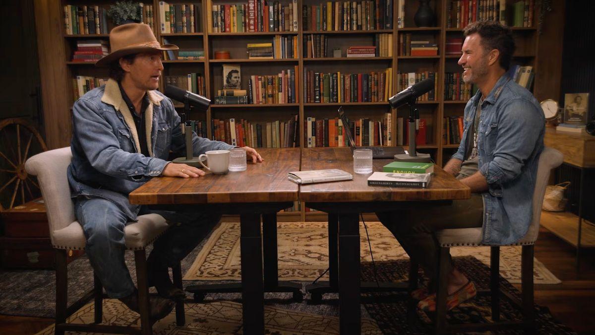 Image of Matthew McConaughey abandoned his life at home to visit Australia after high school.