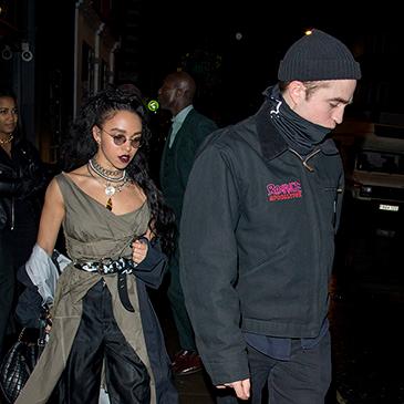 EXCLUSIVE: Robert Pattinson Romances FKA Twigs With Dinner Date At Groucho in Soho