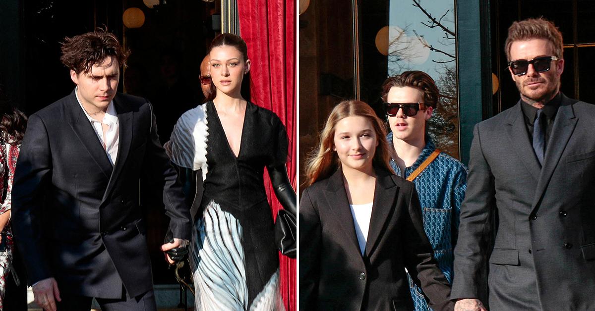 Nicola Peltz & Brooklyn Beckham Support Victoria's Fashion Show