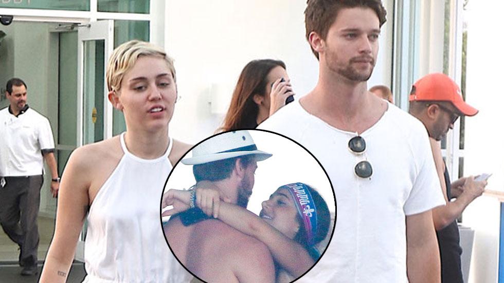 Miley cyrus patrick Schwarzenegger make up