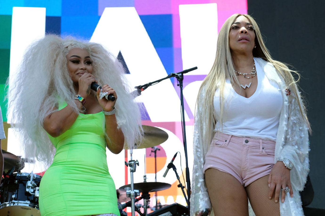 Wendy Williams Parties With Blac Chyna Struggling Sobriety