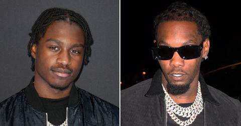 Split photo of Lil Tjay and Offset