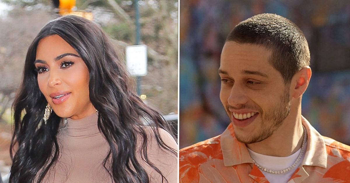 Kim Kardashian & Pete Davidson's Romantic Reunion