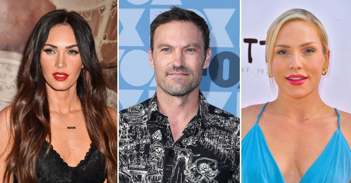 megan fox grateful brian austin green girlfriend sharna burgess instagram comment