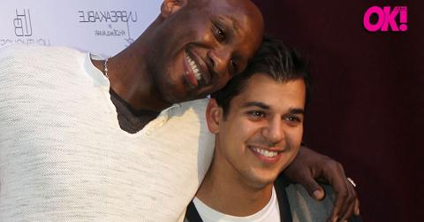 Rob Kardashian Visiting Lamar Odom In Rehab