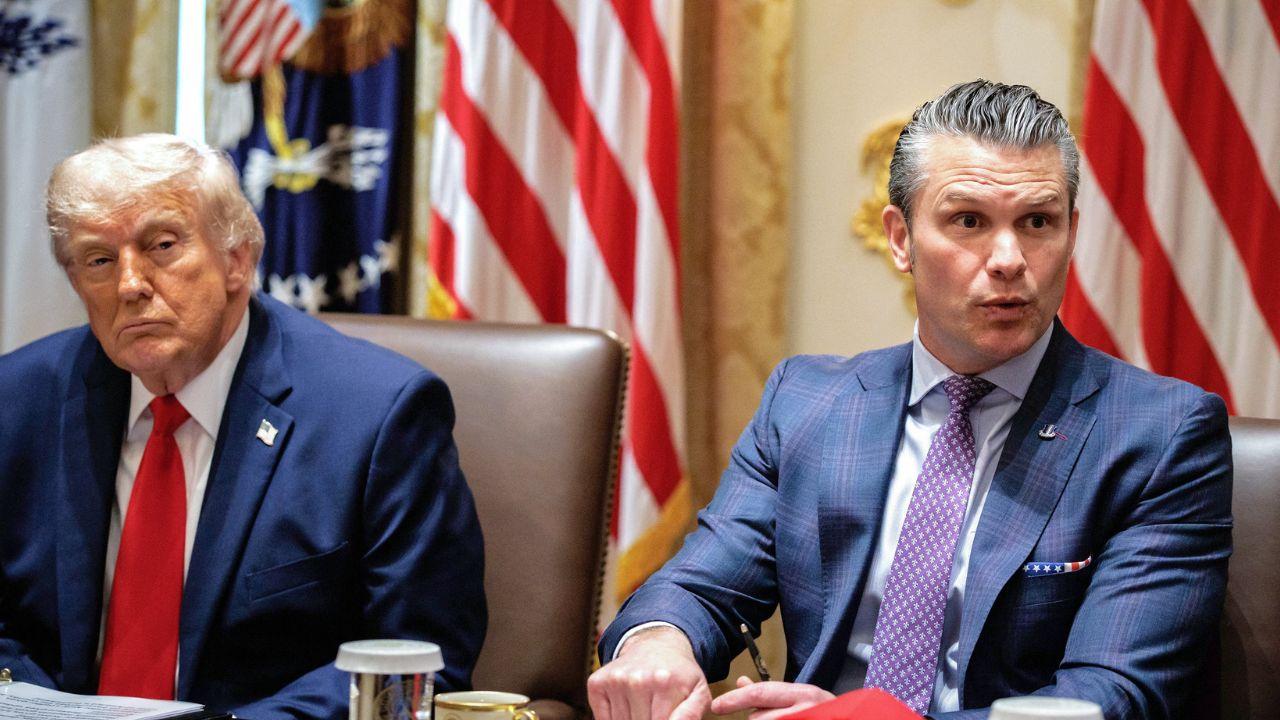 Image of Pete Hegseth’s tenure as defense secretary remained marked by controversies and criticism.
