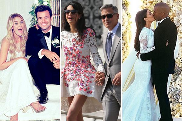 Celebrity weddings 2014