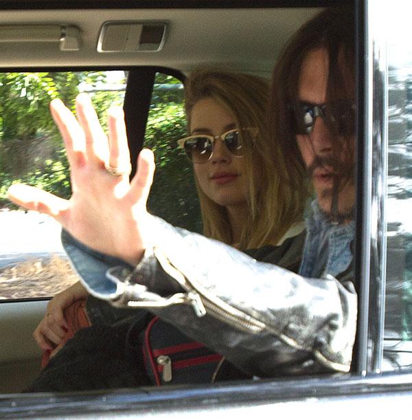 Amber heard johnny depp reunited