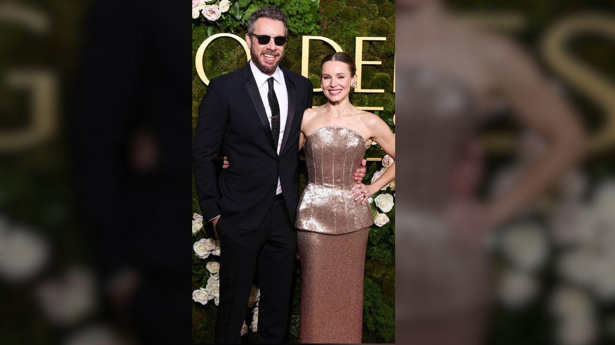 image of Kristen Bell and Dax Shepard share two kids. 