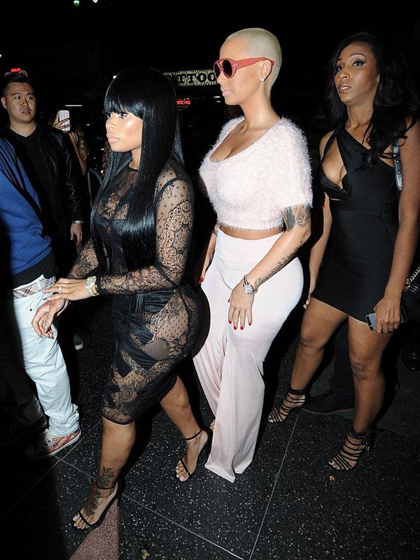 Kim kardashian amber rose blac chyna3