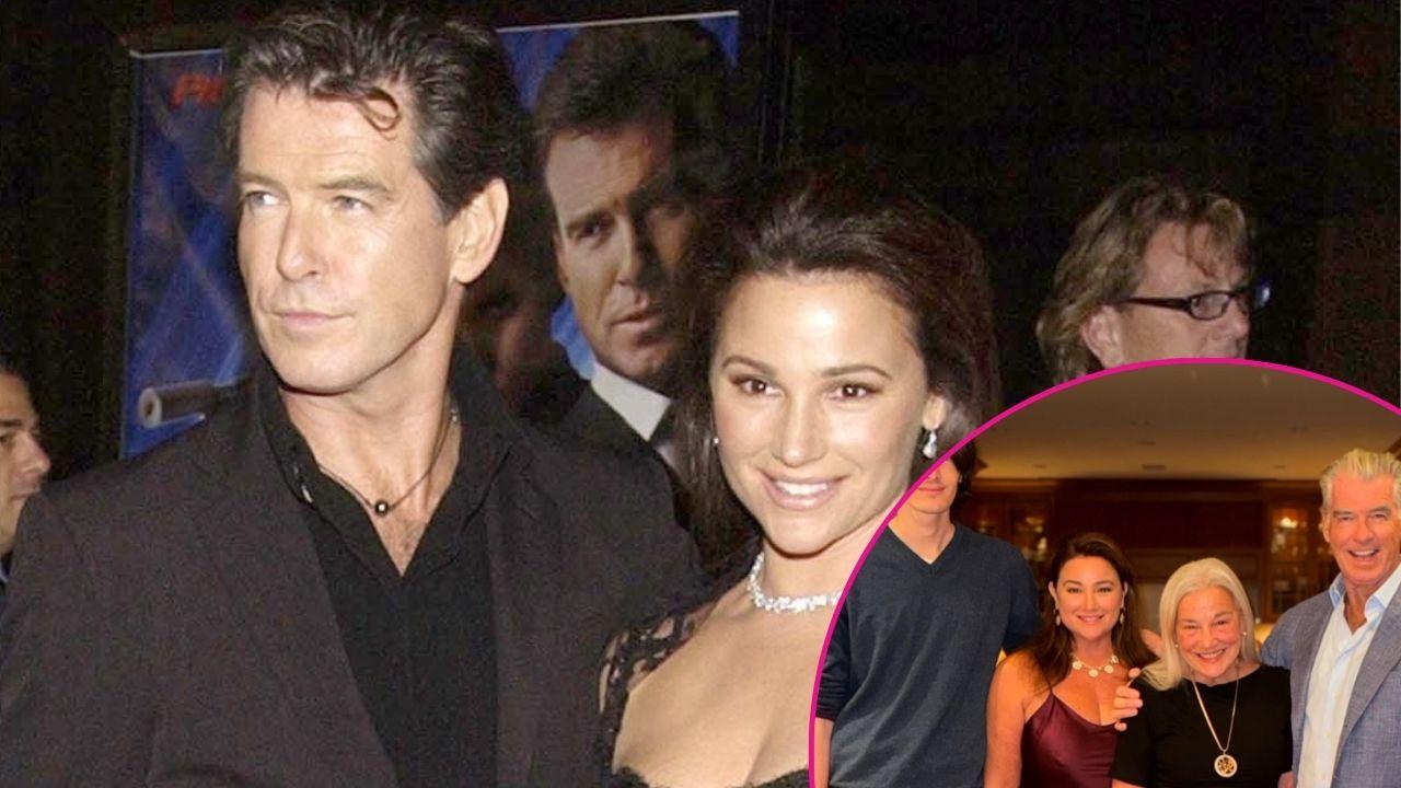 pic of Pierce Brosnan & Keely Shaye Smith.