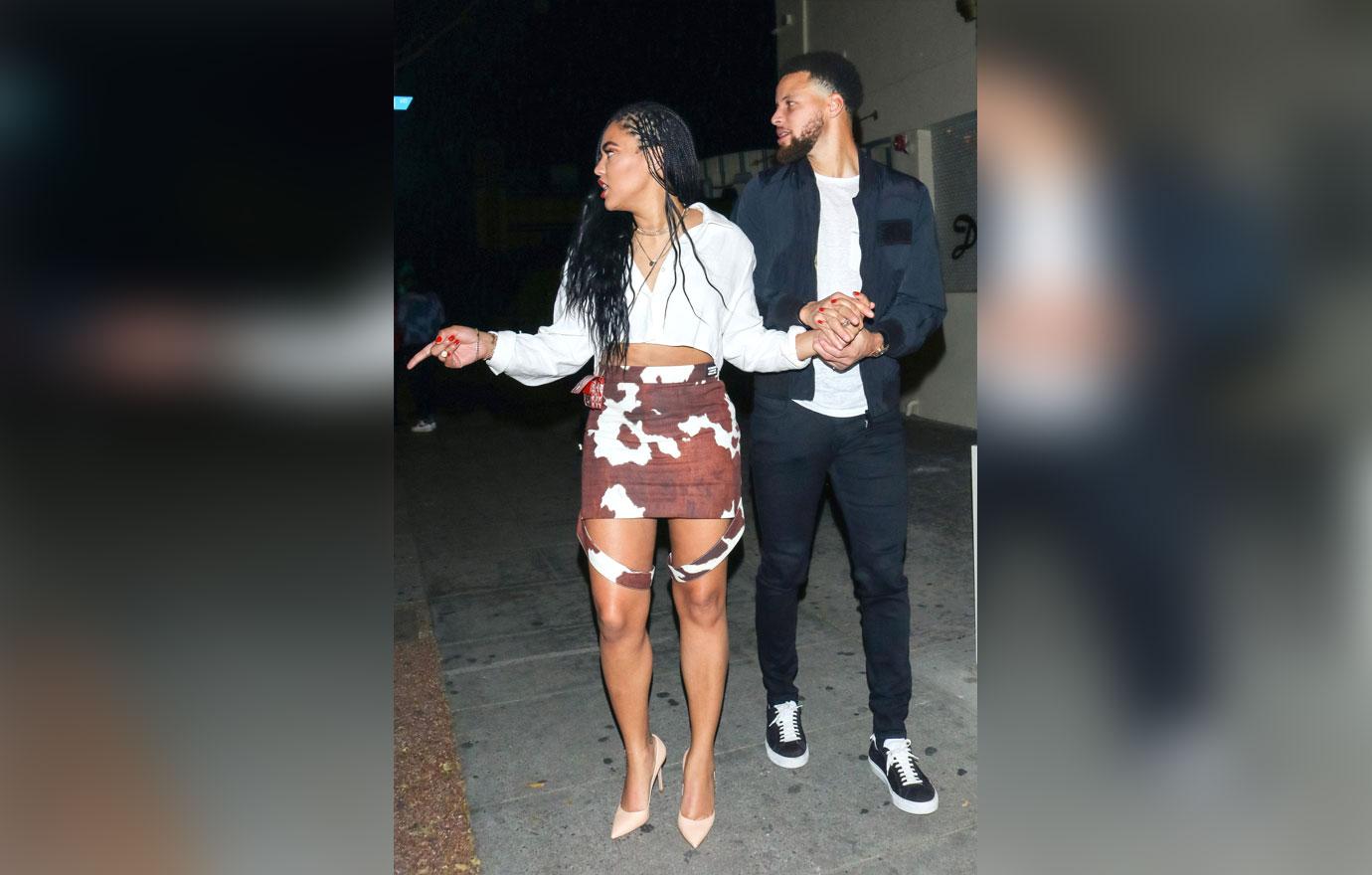 Ayesha & Steph Curry Enjoy A Romantic Date Night In LA