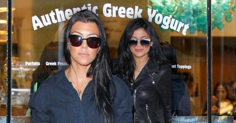 Kourtney kardashian kylie jenner girls night out