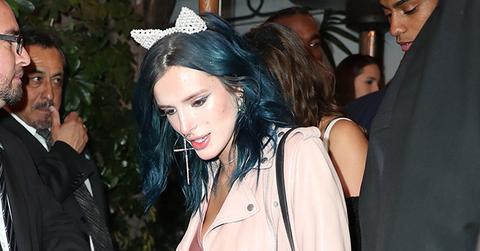 Bella Thorne attends the GQ Magazine Grammy party at Chateau Marmont