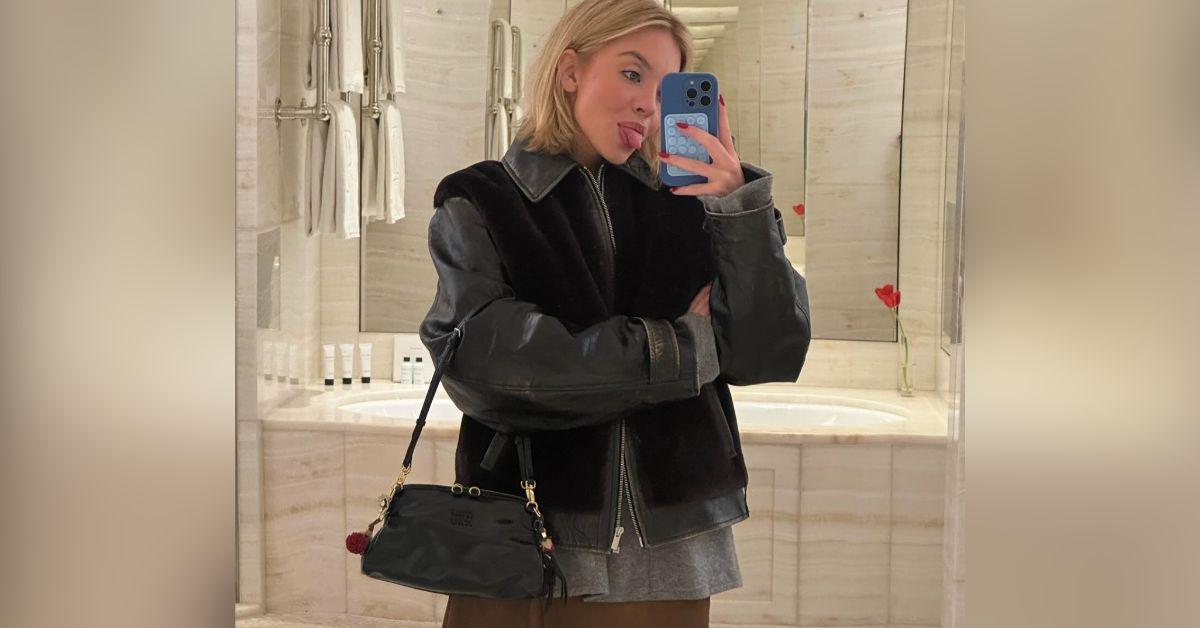 Image of Sydney Sweeney was recently in London for movie press.