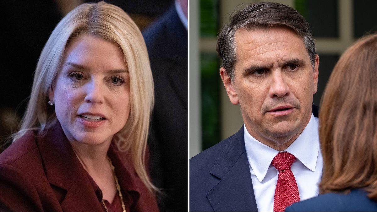 Photo of Pam Bondi and Todd Blanche