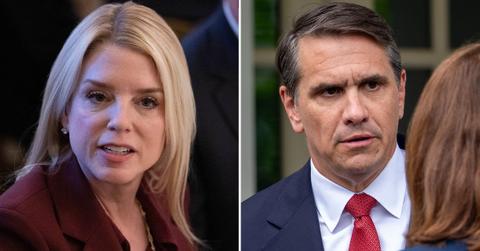 Photo of Pam Bondi and Todd Blanche