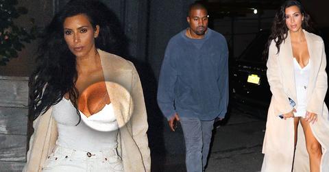 kim kardashian wardrobe malfunction bra