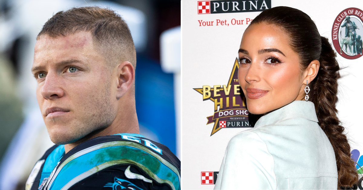 Olivia Culpo's Boyfriend Christian McCaffrey Helps Her Get Her