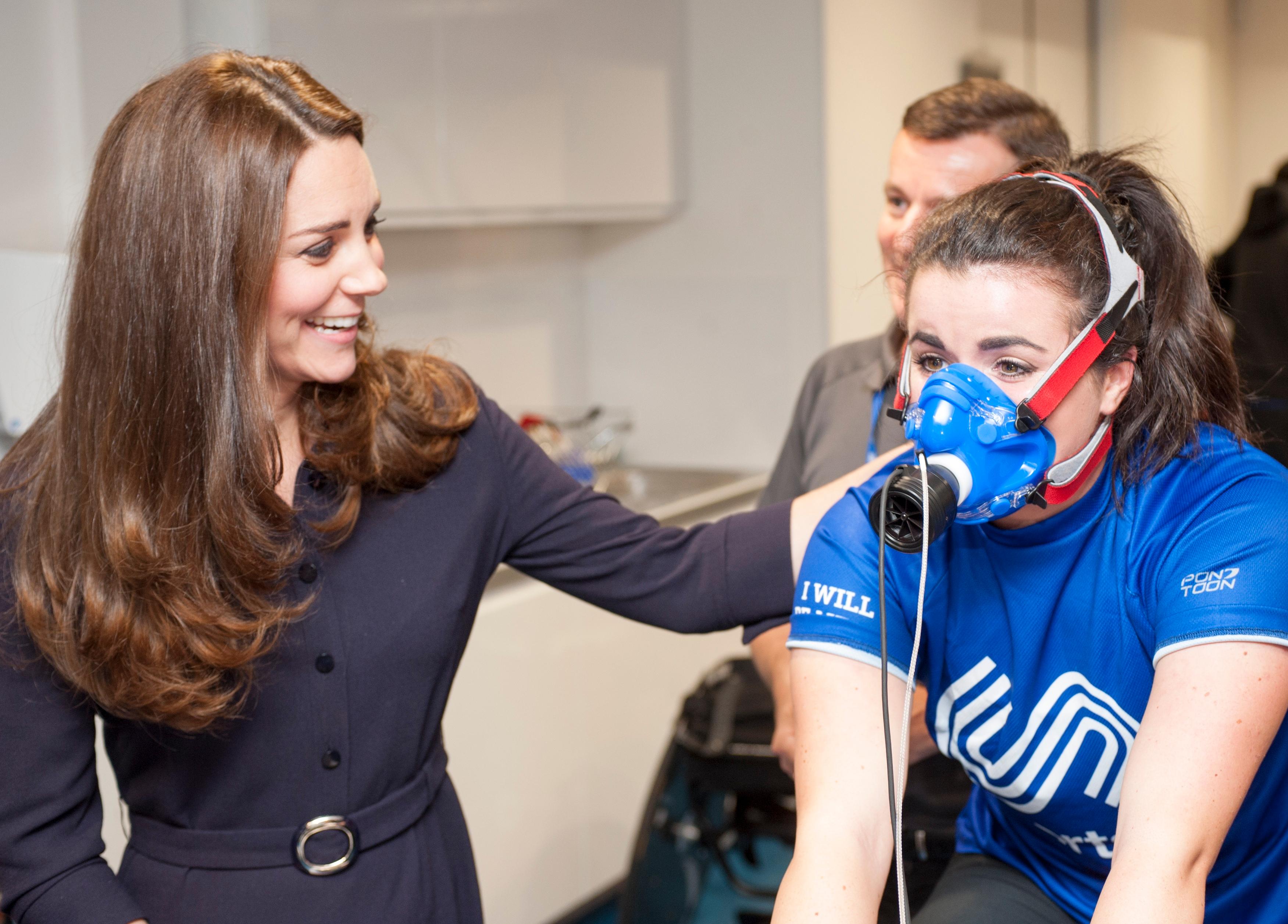 Catherine At SportsAid Workshop